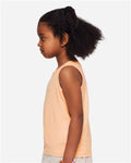 Rabbit Skins 3323 Toddler Fine Jersey Tank - Sunset - model side