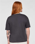 LAT 3520 Unisex Boxy Jersey Tee - Slate - model back