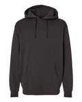 Independent Trading Co. IND4000 Heavyweight Hooded Sweatshirt - Asphalt - flat front