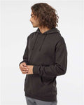 Independent Trading Co. IND4000 Heavyweight Hooded Sweatshirt - Asphalt - model side