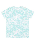 LAT 6101 Youth Fine Jersey Tee - Island Tie Dye - front