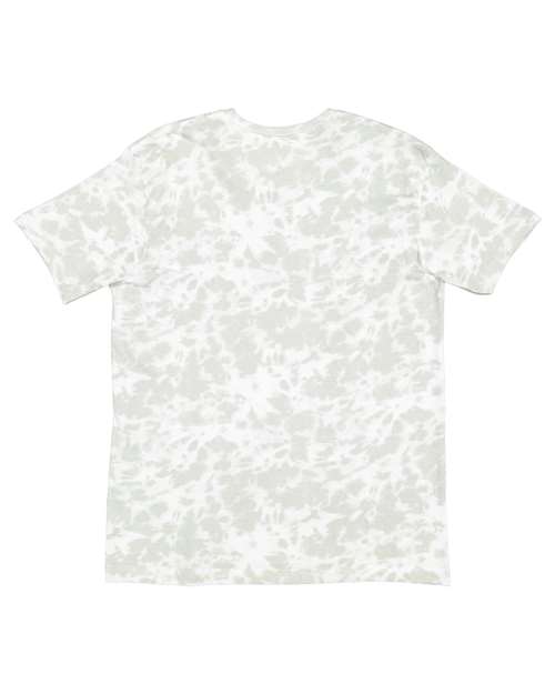 LAT 6901 Unisex Fine Jersey Tee - Haze Tie Dye - back