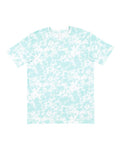 LAT 6901 Unisex Fine Jersey Tee - Island Tie Dye - front