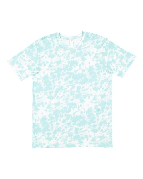 LAT 6901 Unisex Fine Jersey Tee - Island Tie Dye - front