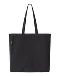 Liberty Bags 8503R Isabella Midweight Recycled Canvas Tote - Recycled Black - back