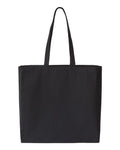 Liberty Bags 8503R Isabella Midweight Recycled Canvas Tote - Recycled Black - front