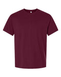 Bella + Canvas 3010 6 oz. Heavyweight Tee - Maroon - flat front