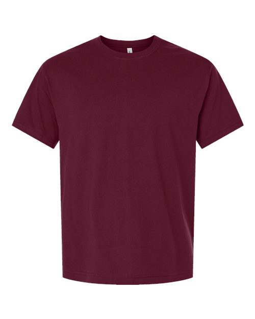 Bella + Canvas 3010 6 oz. Heavyweight Tee - Maroon - flat front