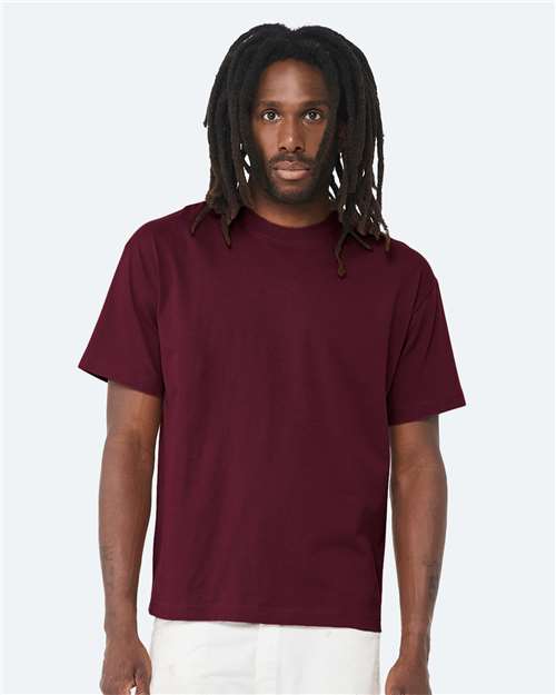 Bella + Canvas 3010 6 oz. Heavyweight Tee - Maroon - model front