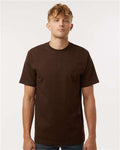 Tultex 299 Unisex Heavyweight Street T-Shirt - Brown - model front