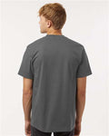 Tultex 299 Unisex Heavyweight Street T-Shirt - Charcoal - model back