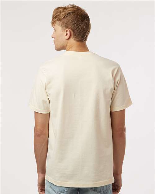 Tultex 299 Unisex Heavyweight Street T-Shirt - Natural - model back
