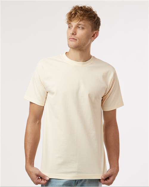 Tultex 299 Unisex Heavyweight Street T-Shirt - Natural - model front