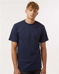 Tultex 299 Unisex Heavyweight Street T-Shirt - Navy - model front