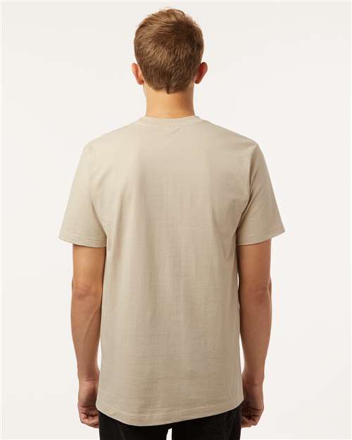 Tultex 299 Unisex Heavyweight Street T-Shirt - Sand - model back
