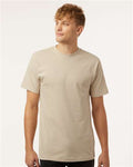 Tultex 299 Unisex Heavyweight Street T-Shirt - Sand - model front