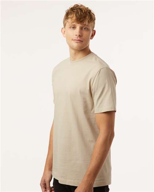 Tultex 299 Unisex Heavyweight Street T-Shirt - Sand - model side