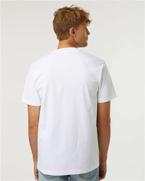 Tultex 299 Unisex Heavyweight Street T-Shirt - White - model back