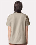 American Apparel 9001 Unisex Super Heavyweight Tee - Bone - model back