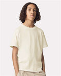 American Apparel 2001Y Youth Fine Jersey Tee - Cream - model front