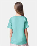 American Apparel 2001Y Youth Fine Jersey Tee - Celadon - model back