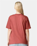American Apparel 2001 Unisex Fine Jersey Tee - Canyon - model back
