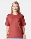 American Apparel 2001 Unisex Fine Jersey Tee - Canyon - model front