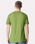 American Apparel 2001 Unisex Fine Jersey Tee - Nephrite - model back