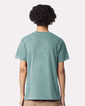American Apparel 2001 Unisex Fine Jersey Tee - Arctic - model back