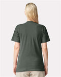 American Apparel 2001CVC Unisex CVC Tee - Heather Forest - model back
