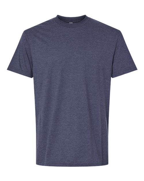 American Apparel 2001CVC Unisex CVC Tee - Heather Navy - front