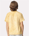 Comfort Colors 1745Y Youth Colorblast Heavyweight T-Shirt - Citrine - model back
