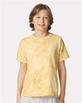 Comfort Colors 1745Y Youth Colorblast Heavyweight T-Shirt - Citrine - model front