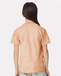 Comfort Colors 1745Y Youth Colorblast Heavyweight T-Shirt - Umber - model back