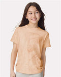Comfort Colors 1745Y Youth Colorblast Heavyweight T-Shirt - Umber - model front
