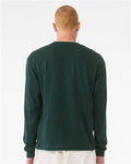 BELLA + CANVAS 3511 6 oz. Heavyweight Long Sleeve Tee - Forest - model back