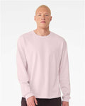 BELLA + CANVAS 3511 6 oz. Heavyweight Long Sleeve Tee - Soft Pink - model front
