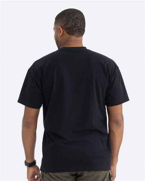 Next Level 7200 Heavyweight T-Shirt - Black - model back