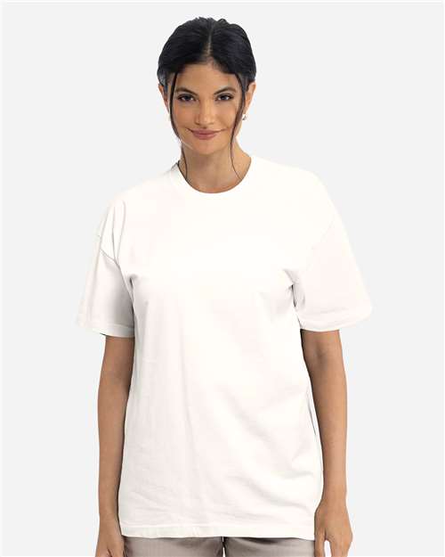 Next Level 7200 Heavyweight T-Shirt - Bone - model front