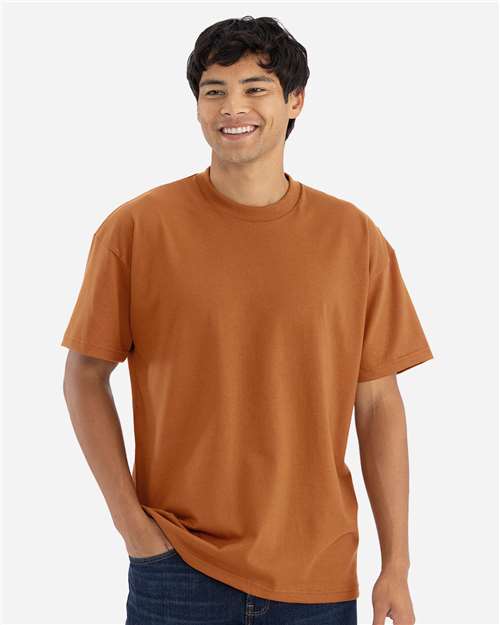 Next Level 7200 Heavyweight T-Shirt - Clay - model front