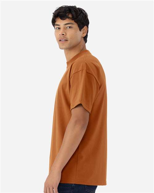 Next Level 7200 Heavyweight T-Shirt - Clay - model side