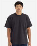 Next Level 7200 Heavyweight T-Shirt - Graphite Black - model front