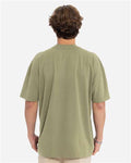 Next Level 7200 Heavyweight T-Shirt - Light Olive - model back