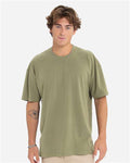 Next Level 7200 Heavyweight T-Shirt - Light Olive - model front