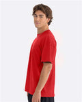 Next Level 7200 Heavyweight T-Shirt - Red - model side