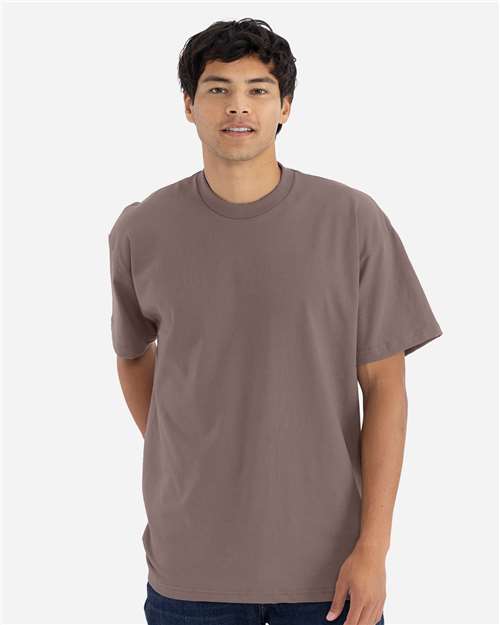 Next Level 7200 Heavyweight T-Shirt - Shiitake - model front