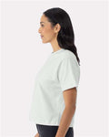 Next Level 7610 Women's Heavyweight Boxy T-Shirt - Bone - model side