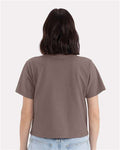 Next Level 7610 Women's Heavyweight Boxy T-Shirt - Shiitake - model back