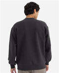 Next Level 9007 Unisex Heavyweight Crewneck Sweatshirt - Graphite Black - model back