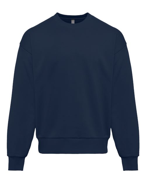 Next Level 9007 Unisex Heavyweight Crewneck Sweatshirt - Midnight Navy - front